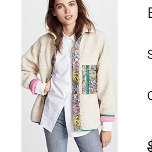 Sandy liang fleece jacket